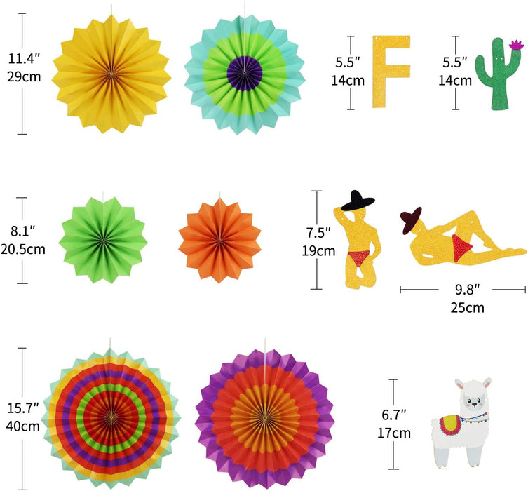 Ecore Fun Banner de fiesta temática mexicana decoración de fiesta de despedida de soltera - Quierox - Tienda Online