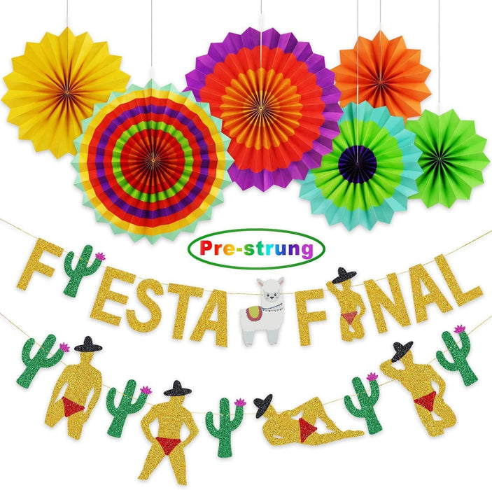 Ecore Fun Banner de fiesta temática mexicana decoración de fiesta de despedida de soltera - Quierox - Tienda Online