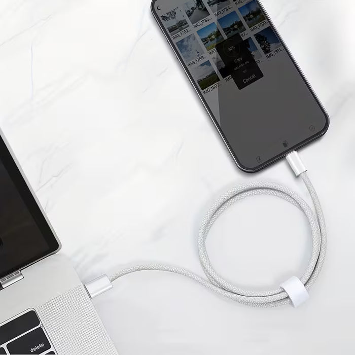 Cable de Carga Rápida Tipo C a Tipo C, de Datos para teléfono móvil