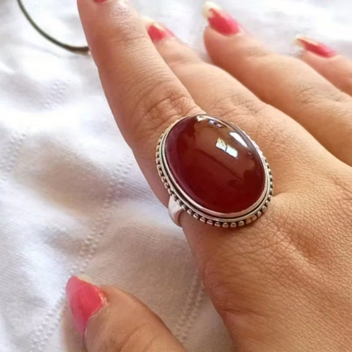 1pc Anillo de Compromiso Elegante Plateado con Incrustaciones de Zirconia Sintética Brillante