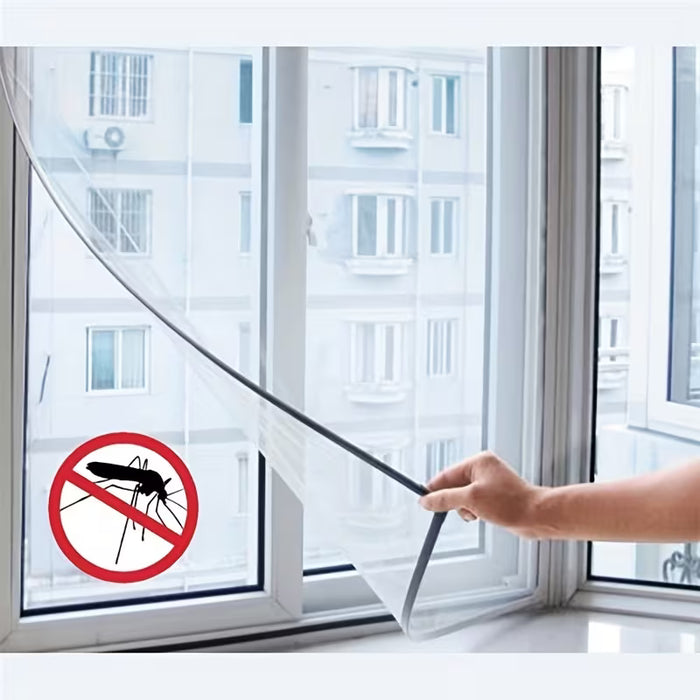 Cortinas de malla autoadhesivas para ventanas y cinta