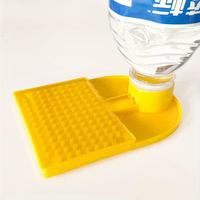 Juego de 2 bebederos para abejas, compatibles con una botella de agua mineral