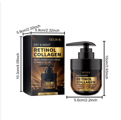 EELHOE Cuidado DE LA PIEL Hidratante Reafirmante Día y Noche Retinol Colágeno Crema facial - Quierox - Tienda Online