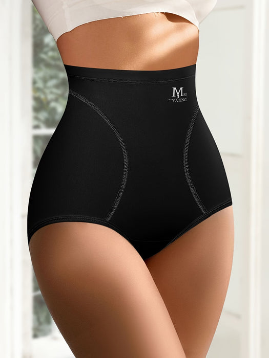 Bragas de mujer de talle alto con control de abdomen, estilo ligero de verano, suaves y ajustadas