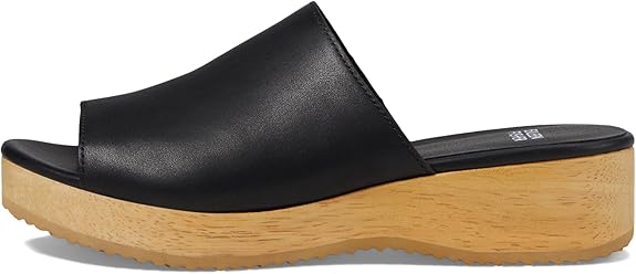 Eileen Fisher Sandalia tipo tobogán Novel para mujer color negro - Quierox - Tienda Online