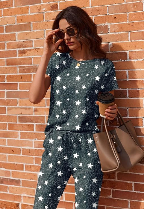 Ekouaer Paquete de 2 conjuntos de pijama para mujer - Quierox - Tienda Online
