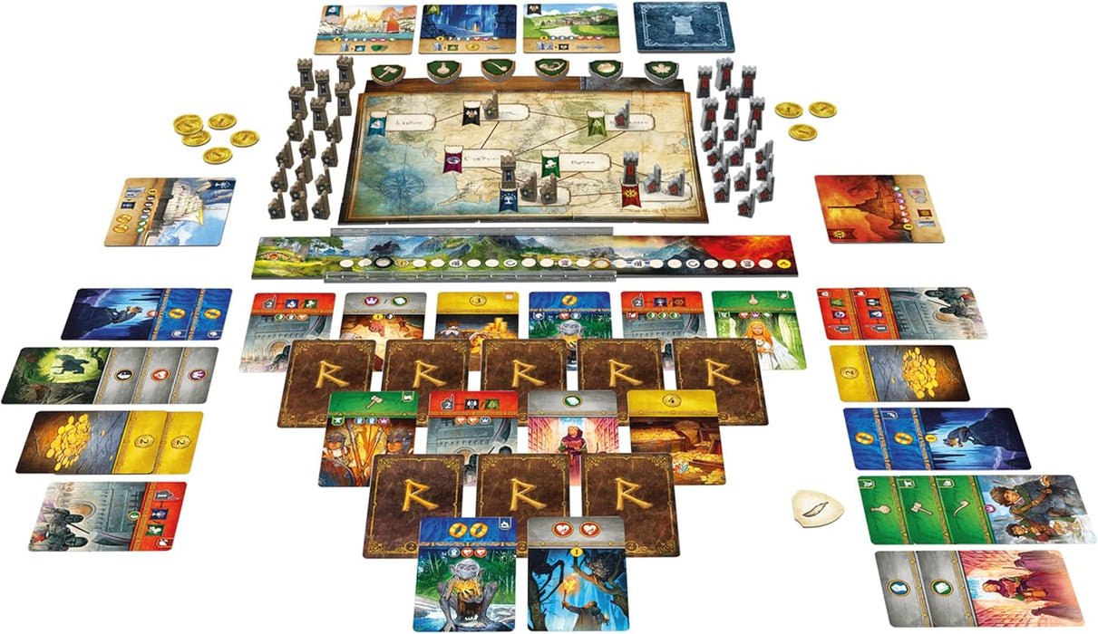 El señor de los Anillos: Juego de Mesa Duelo por la Tierra Media - IDIOMA: INGLES - Quierox - Tienda Online