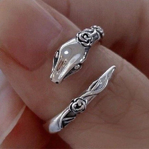 Elegante Anillo de Serpiente Cobra Rey de Moda - Quierox - Tienda Online