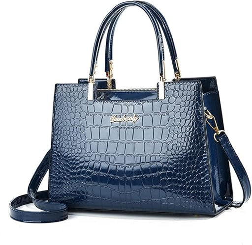 Elegante bolso de piel de cocodrilo de mano, de piel sintética para mujer - Quierox - Tienda Online