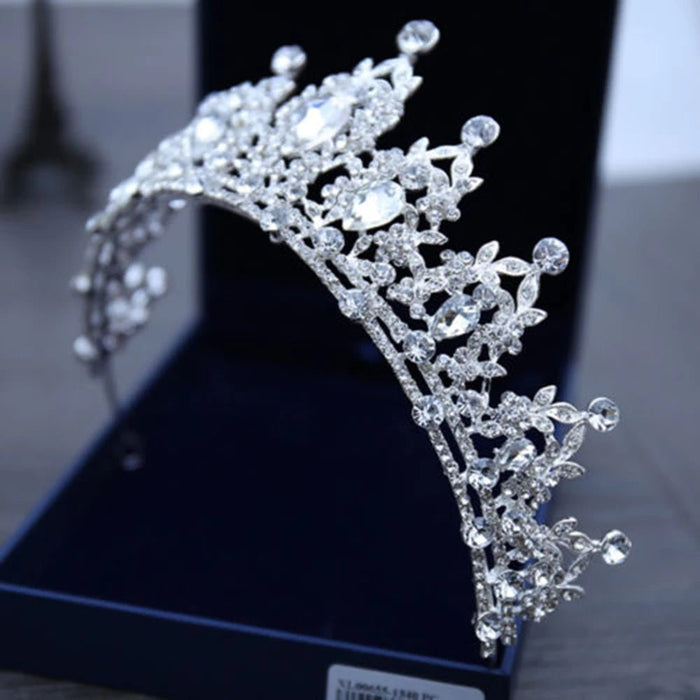 Elegante diadema de princesa de cristal para mujer - Quierox - Tienda Online