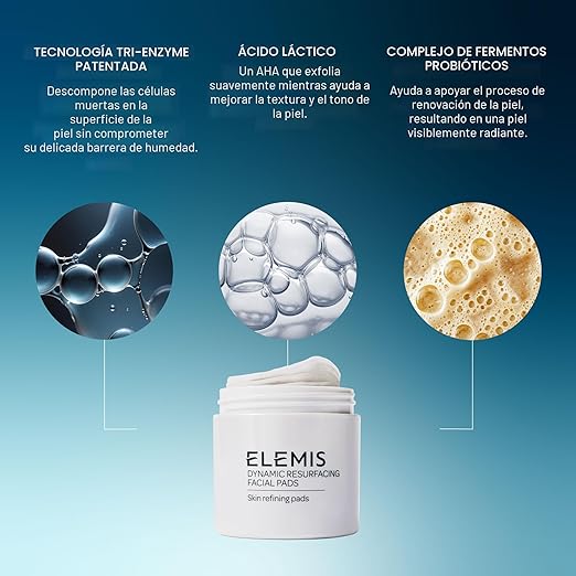 ELEMIS - Almohadillas Faciales de Renovación Dinámica - Quierox - Tienda Online