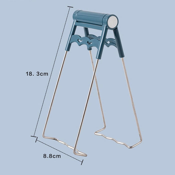 Elevador de placa antiquemaduras, clip de acero inoxidable, resistente al calor, antideslizante - Quierox - Tienda Online