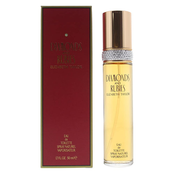 Elizabeth Taylor (ELK2H) Diamonds & Rubies Eau de Toilette Spray para mujer 50 ml - Quierox - Tienda Online