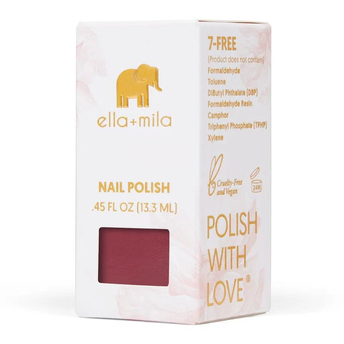 ella+mila - Esmalte de uñas Berry Much in Love - 0.45 oz - Quierox - Tienda Online