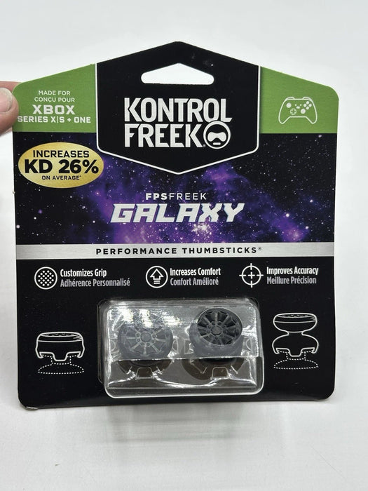Empuñaduras para pulgar Kontrol Freek GALAXY BLACK Performance para Xbox One Series - Quierox - Tienda Online