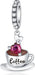Encanto para botella de vino de plata de ley 925 con diseño - Quierox - Tienda Online