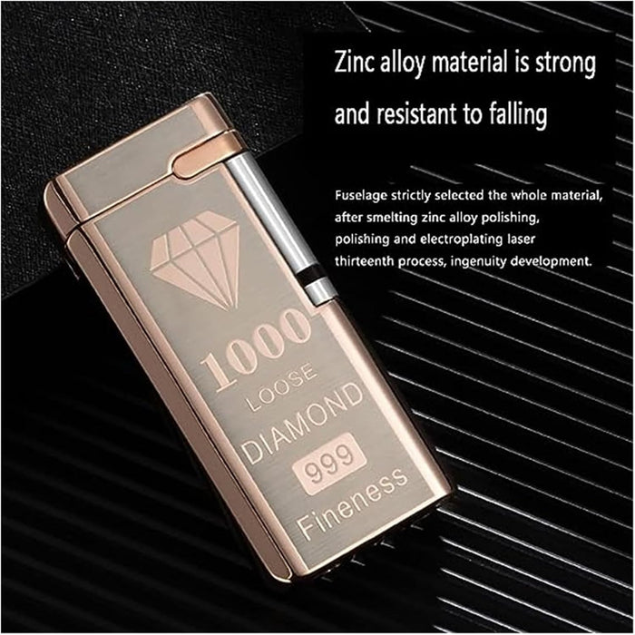 Encendedor de butano portátil ultrafino de llama de chorro - Quierox - Tienda Online