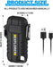 Encendedor eléctrico USB impermeable: Nizirioo, encendedor retráctil recargable con cuello flexible de 360 grados - Quierox - Tienda Online