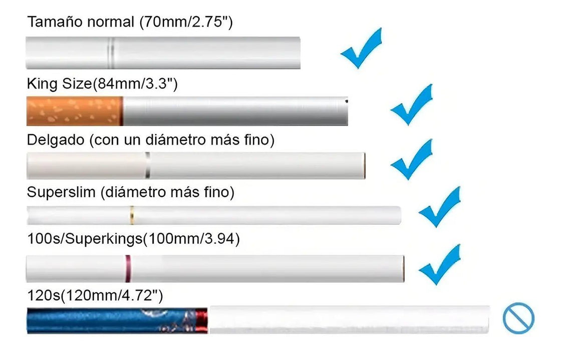 Encendedor Recargable De Gas Butano YH096 Negro Con Caja Para 10 Cigarrillos Y Llama Ajustable - Quierox - Tienda Online
