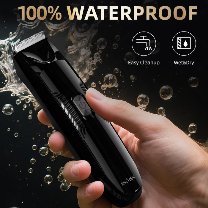 ENCHEN Spark 3 Recortadora para hombre para barba, ingle y cuerpo con diferentes peines - Quierox - Tienda Online