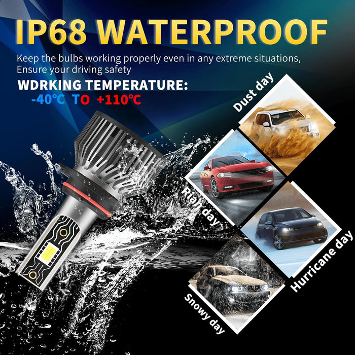 ENJOYAKOM VIONTREX Compatible for 2015 - 2021 Honda CRV Light Bulbs,9005/HB3, 6 PACK - Quierox - Tienda Online