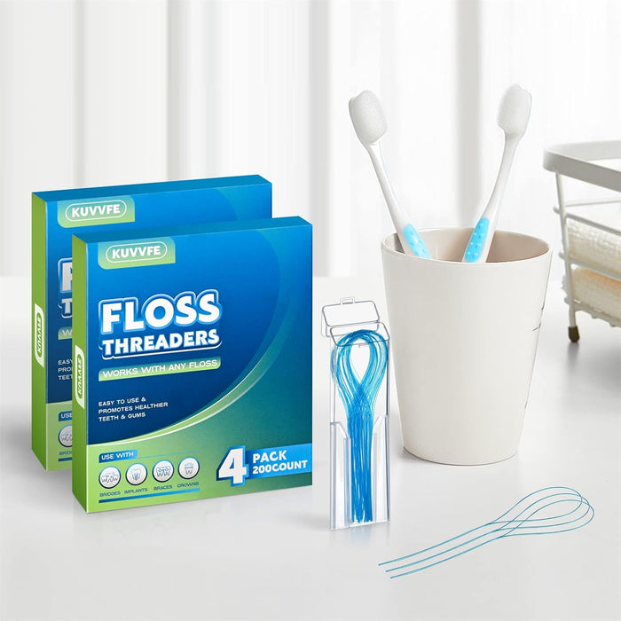 Enjuagadores de hilo dental, hilo dental de limpieza profunda para frenos, puentes, implantes - Quierox - Tienda Online