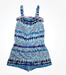 Enterizo/jumpsuit estampado tribal azul - Quierox - Tienda Online