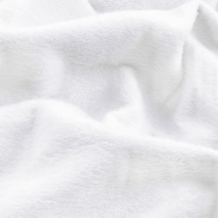 Entisn Minky Fabric by The Yard, 1 yarda, tela de vellón Minky precortada blanca - Quierox - Tienda Online