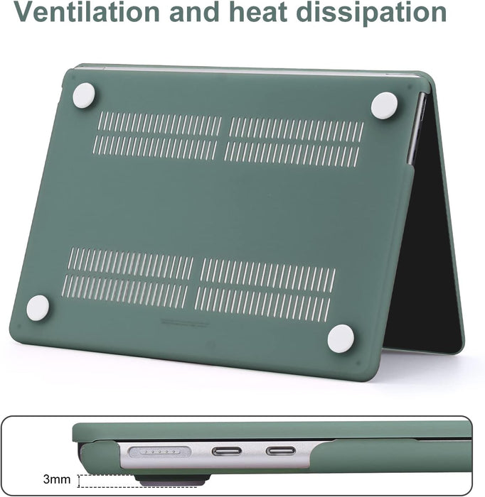 EooCoo Funda compatible con MacBook Air de 13 pulgadas 2024 2023 2022 - Quierox - Tienda Online