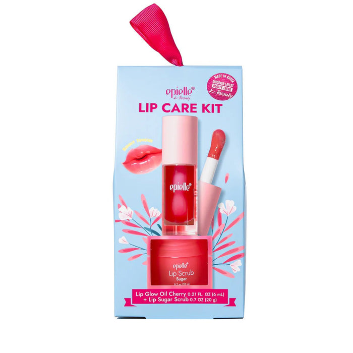 Epielle Dúo de aceites para dar brillo a los labios, Aceite labial y exfoliante labial - Quierox - Tienda Online