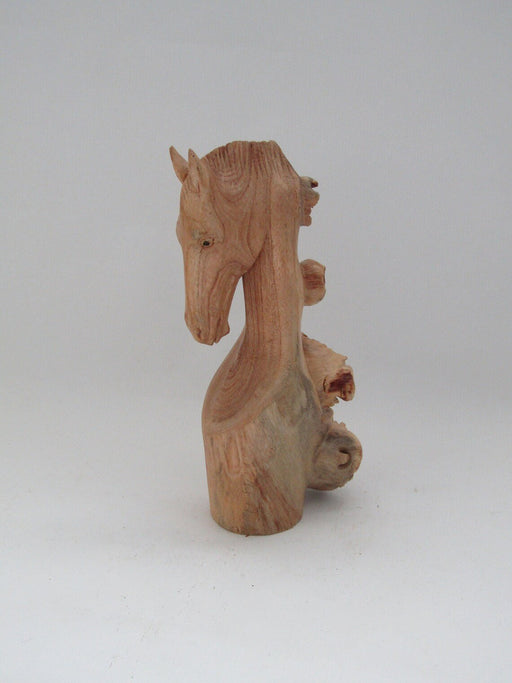 Escultura popular de caballo de madera de 20cm - Quierox - Tienda Online