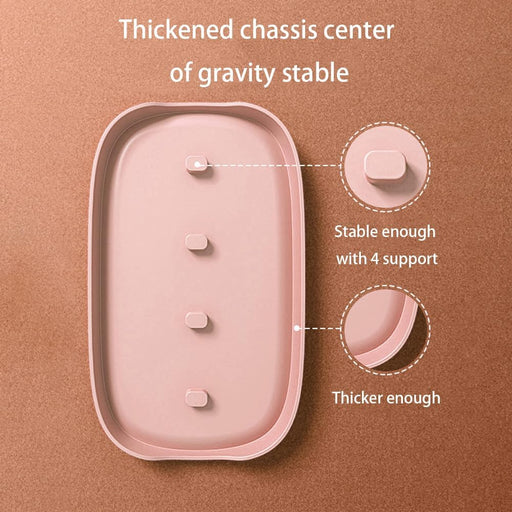Escurridor de biberones rosa, soporte portátil para biberones y accesorios de bebé - Quierox - Tienda Online
