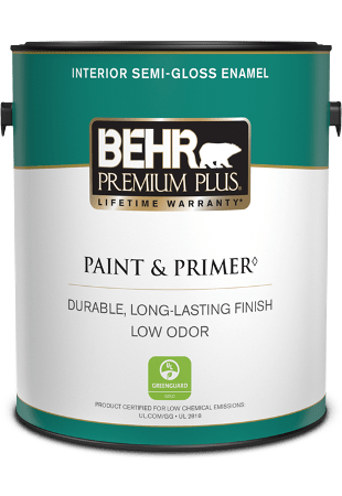 Esmalte semibrillante para interiores BEHR PREMIUM PLUS ® - Quierox - Tienda Online