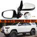 Espejo retrovisor izquierdo para Toyota 4Runner 14 - 21 perla blanco Turn Singal Puddle Light Mirror - Quierox - Tienda Online