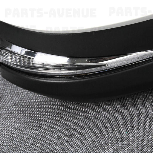 Espejo retrovisor izquierdo para Toyota 4Runner 14 - 21 perla blanco Turn Singal Puddle Light Mirror - Quierox - Tienda Online