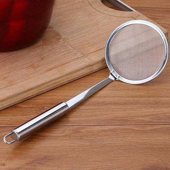 Espumadera de material acero Inoxidable - Quierox - Tienda Online