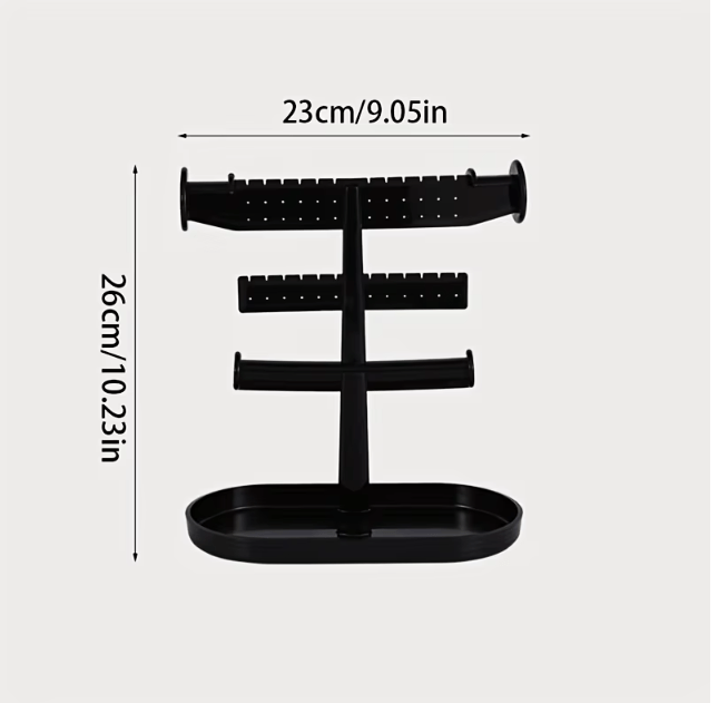 Estante de joyería creativo con Base de bandeja, soporte de exhibición de joyería - Quierox - Tienda Online