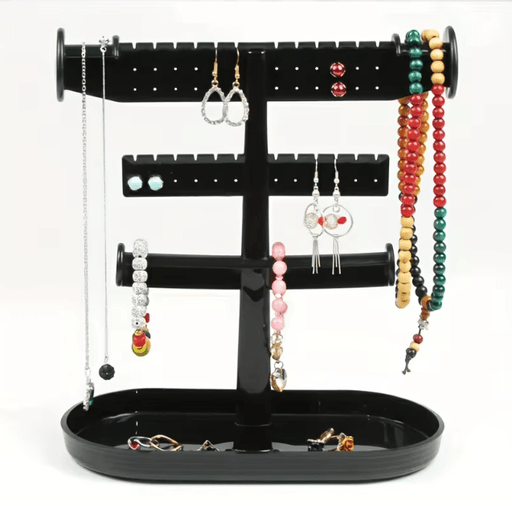 Estante de joyería creativo con Base de bandeja, soporte de exhibición de joyería - Quierox - Tienda Online