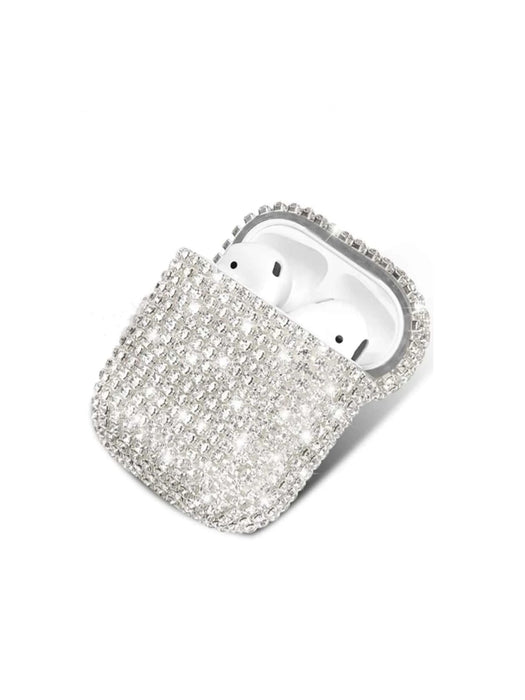 Estuche compatible con Airpods Pro con pedrería - Quierox - Tienda Online