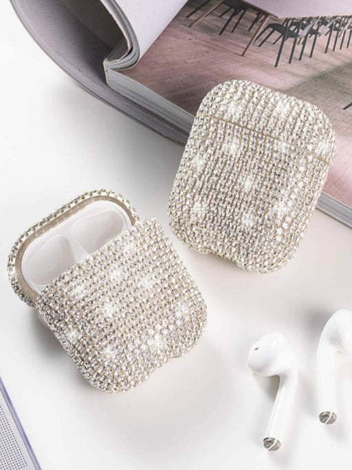 Estuche compatible con Airpods Pro con pedrería - Quierox - Tienda Online