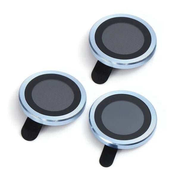 Estuche de lente de cámara de vidrio templado HD de 3 piezas para iPhone 14 Pro - Quierox - Tienda Online
