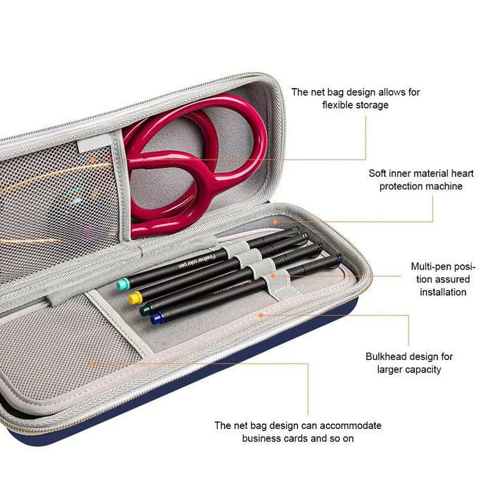 Estuche de transporte portátil de EVA, organizador médico para disco duro y bolígrafo. - Quierox - Tienda Online