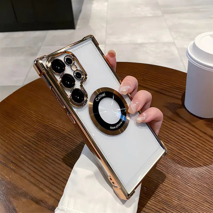 Estuche Magnético Transparente para Samsung Galaxy S22 Ultra - Quierox - Tienda Online