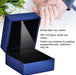 Estuche para anillos de boda con luz LED, contenedor para anillos - Quierox - Tienda Online