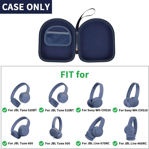 Estuche para auriculares compatible con JBL Tune 510BT/ 520BT/ para Sony WH - CH520/510/ para JBL Live 460NC/670NC - Quierox - Tienda Online