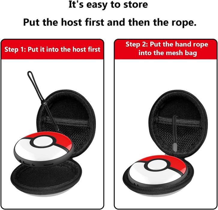 Estuche rígido para Pokémon Go Plus+ portátil a prueba de golpes con correa de mano - Quierox - Tienda Online