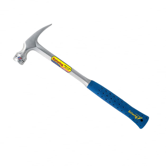 Estwing E3 - 30SM Martillo para Encuadre, Cabeza de Acero, Cara Fresada, Mango de Acero Recto, 16", 2.8 lb, Azul - Quierox - Tienda Online