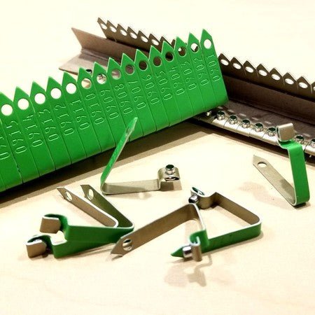 Etiquetas de identificación con cremallera, talla 3, para aves de corral, paquete de 100 unidades - Quierox - Tienda Online