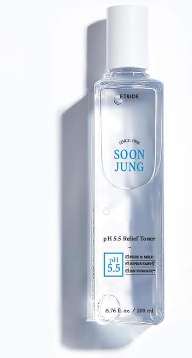 ETUDE SoonJung pH5.5 Tónico de alivio , tónico facial, tónico hidratante - Quierox - Tienda Online