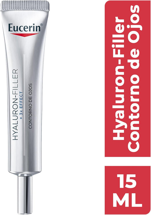 EUCERIN Crema para Ojos Hyalluron Filler FPS 15* 15ml - Quierox - Tienda Online